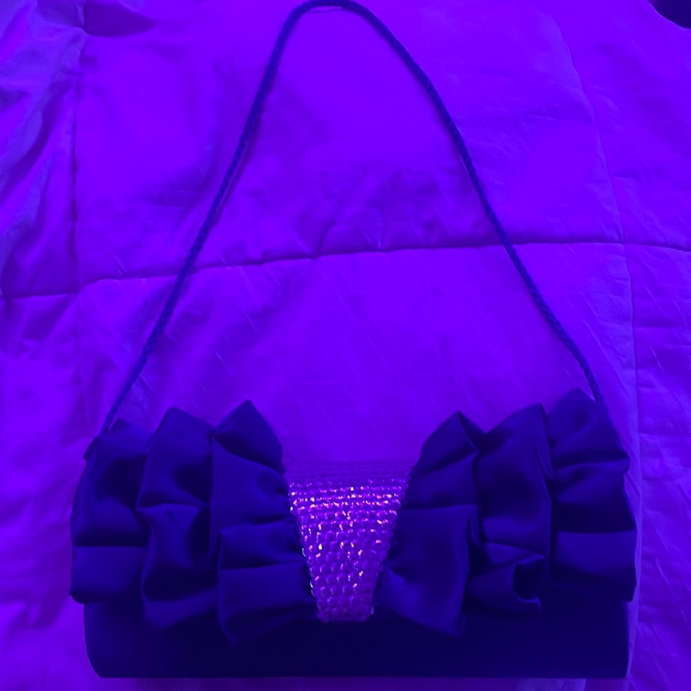 Purple clutch